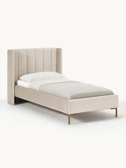 Letto Singolo In Velluto Dusk