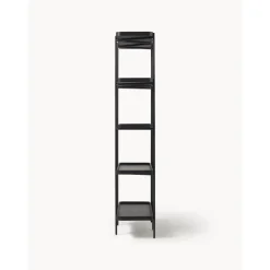 Libreria Grande In Legno Con Struttura In Metallo Renee