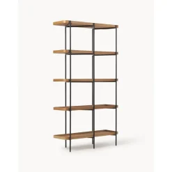Libreria Grande In Legno Con Struttura In Metallo Renee
