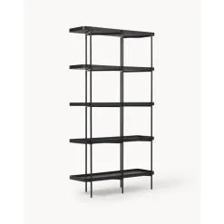 Libreria Grande In Legno Con Struttura In Metallo Renee