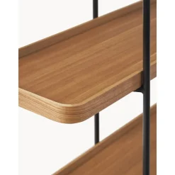 Libreria Grande In Legno Con Struttura In Metallo Renee