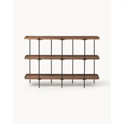 Libreria In Legno Con Struttura In Metallo Renee