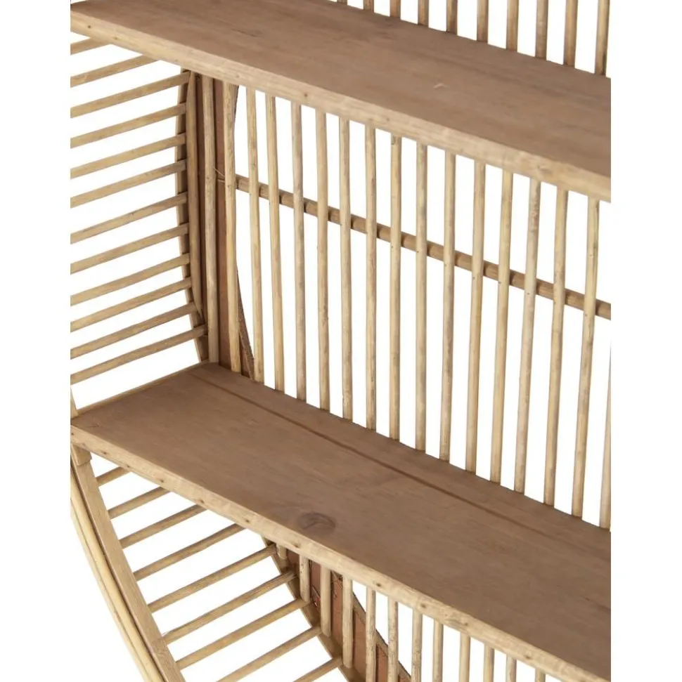 Libreria Rotonda In Bambu Bentra