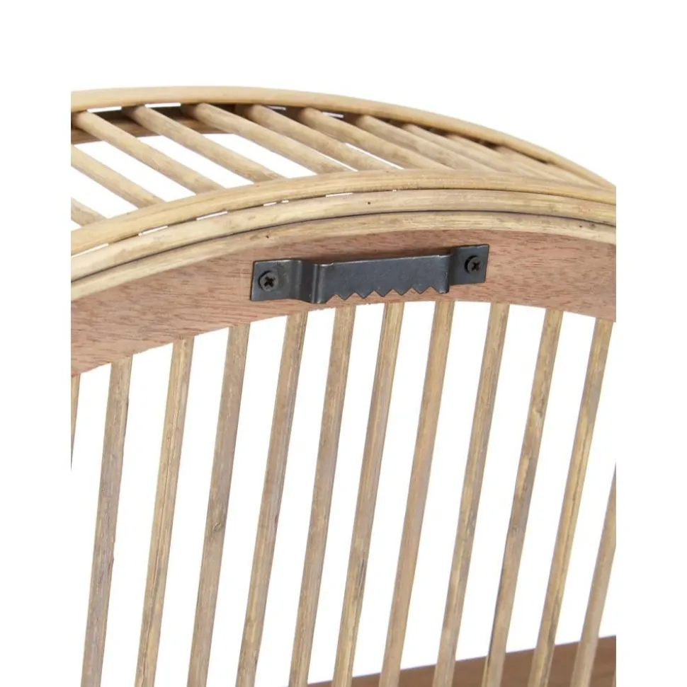 Libreria Rotonda In Bambu Bentra