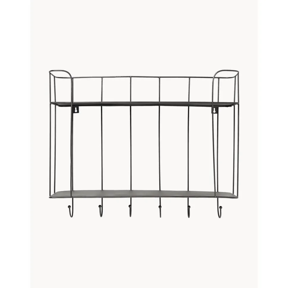 Mensola Da Parete Con Ganci Hedda