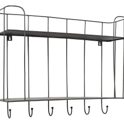 Mensola Da Parete Con Ganci Hedda