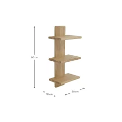 Mensola In Legno Di Caucciu Clive