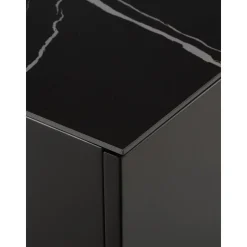 Mobile Tv Basso Con Superficie Effetto Marmo Fiona