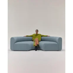 Modulo Angolare Curvo In Boucle Sofia