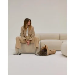 Modulo Angolare In Tessuto Boucle Sofia