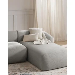 Modulo Angolare In Tessuto Boucle Sofia