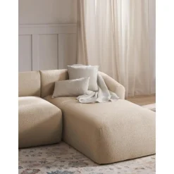 Modulo Angolare In Tessuto Boucle Sofia