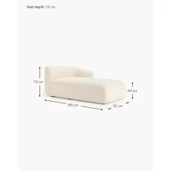 Modulo Angolare In Tessuto Boucle Sofia