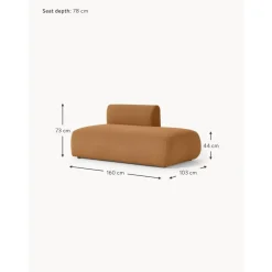 Modulo Componibile In Tessuto Boucle Sofia