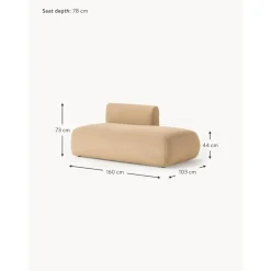 Modulo Componibile In Tessuto Boucle Sofia