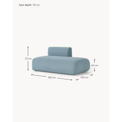 Modulo Componibile In Tessuto Boucle Sofia