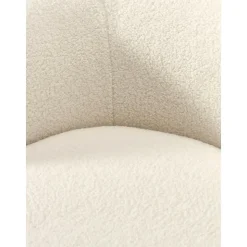 Nierenformiger Loungesessel Alba Aus Teddyfell