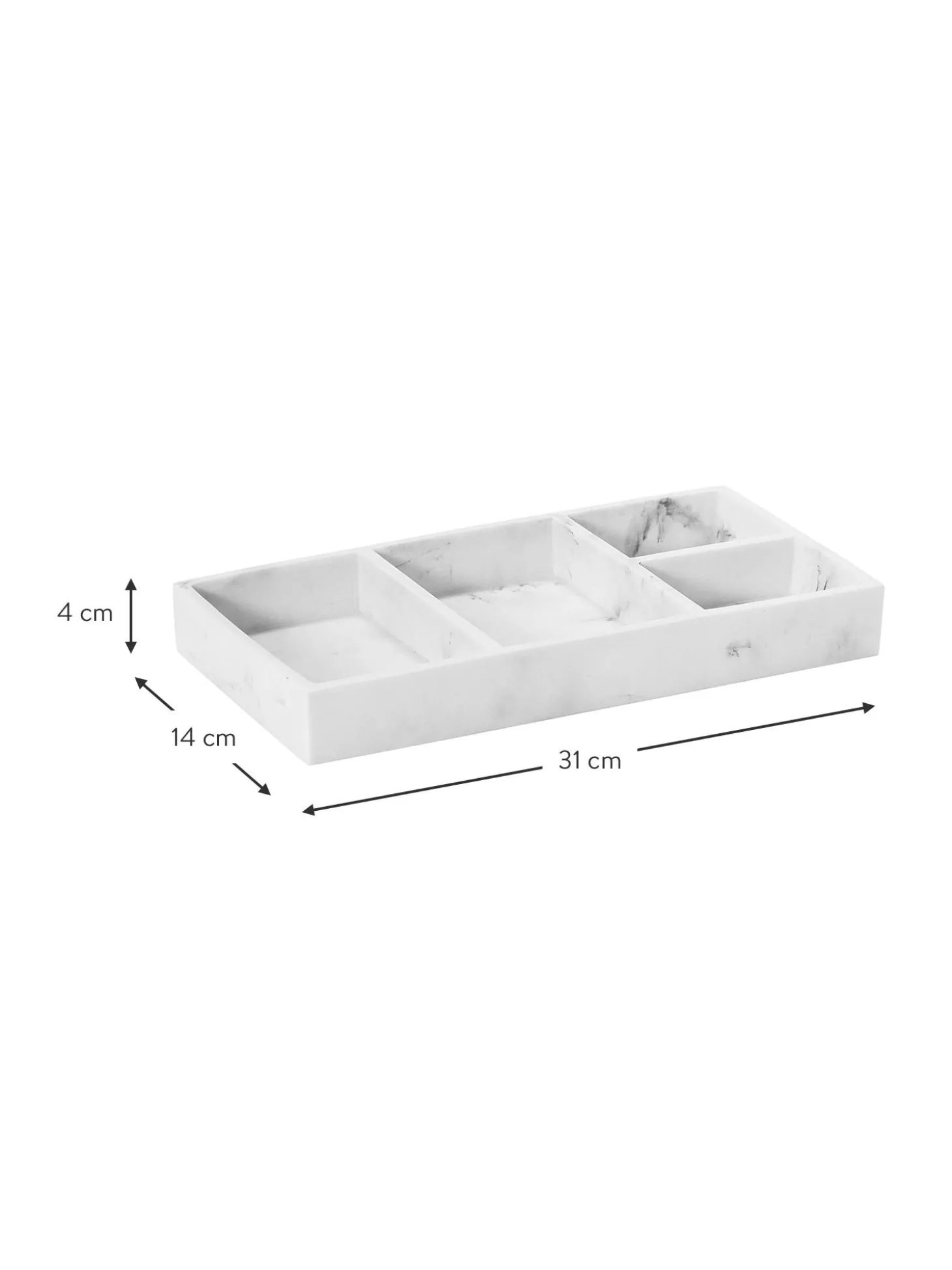 Organizer Gioielli Effetto Marmo Karla