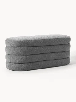 Panca Imbottita In Boucle Alto