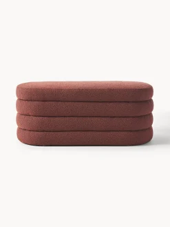 Panca Imbottita In Boucle Alto