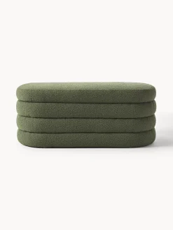 Panca Imbottita In Boucle Alto