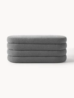 Panca Imbottita In Boucle Alto