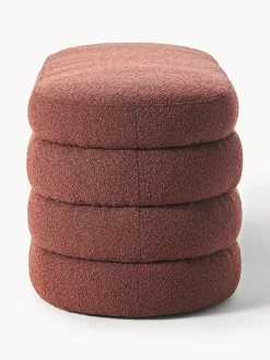 Panca Imbottita In Boucle Alto