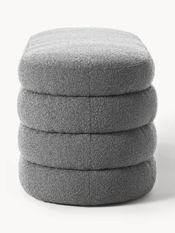 Panca Imbottita In Boucle Alto