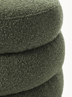 Panca Imbottita In Boucle Alto