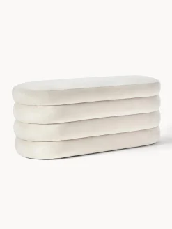 Panca Imbottita In Velluto Alto