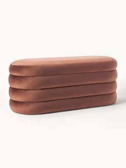 Panca Imbottita In Velluto Alto