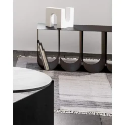 Panca In Metallo Curved