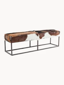 Panca In Pelle Di Capra Country Life