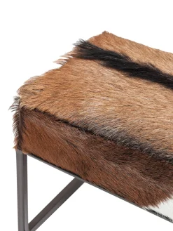 Panca In Pelle Di Capra Country Life