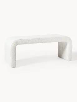 Panca Moderna Imbottita In Boucle Penelope