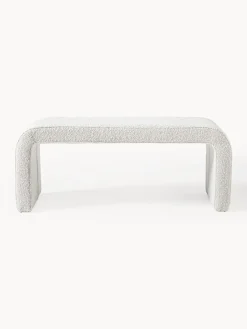 Panca Moderna Imbottita In Boucle Penelope
