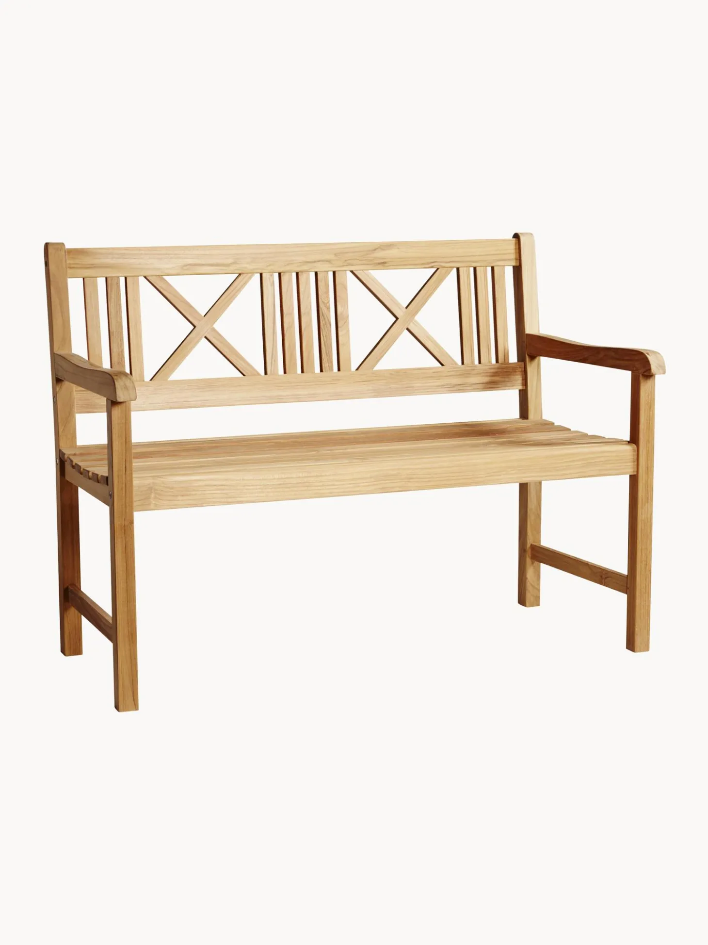 Panchina Da Giardino In Legno Di Teak Rosenborg