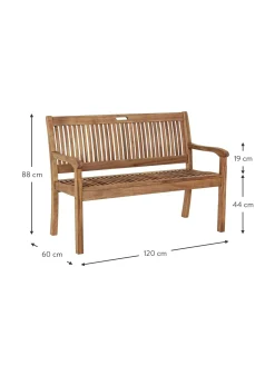 Panchina Da Giardino In Legno Noemi