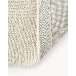 Passatoia A Pelo Corto Tessuta A Mano Con Materiali Riciclati Eleni