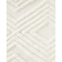 Passatoia In Cotone Tessuta A Mano Con Struttura In Rilievo Ziggy