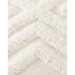 Passatoia In Cotone Tessuta A Mano Con Struttura In Rilievo Ziggy