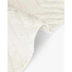 Passatoia In Cotone Tessuta A Mano Con Struttura In Rilievo Ziggy