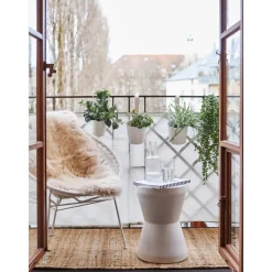 Passatoia In Juta Con Frange Taftata A Mano Naturals