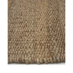 Passatoia In Juta Con Frange Taftata A Mano Naturals