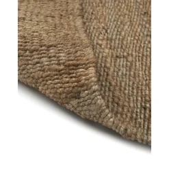 Passatoia In Juta Con Frange Taftata A Mano Naturals