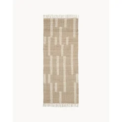 Passatoia In Juta Fatta A Mano Con Frange Kerala