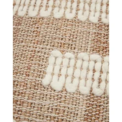 Passatoia In Juta Fatta A Mano Con Frange Kerala