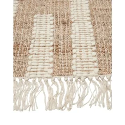 Passatoia In Juta Fatta A Mano Con Frange Kerala