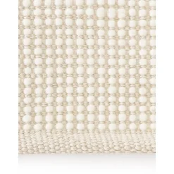 Passatoia In Lana Tessuta A Mano Amaro