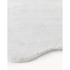 Passatoia In Viscosa Con Bordo Ondulato Wavy